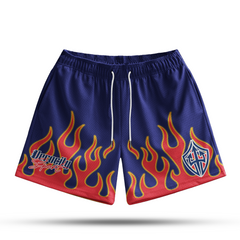 Flame 5" Mesh Shorts